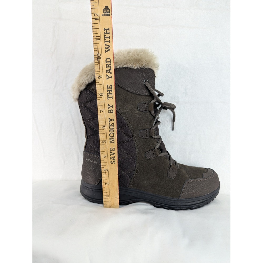 Columbia Minx Mid II Omni-Heat Waterproof Winter Boots‎ Brown Womens 10 - Picture 9 of 10